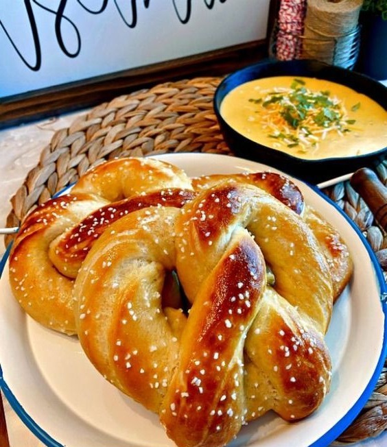 Homemade Soft Pretzels Recipe Copie