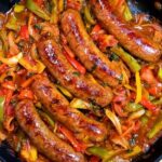 Italian Sausage Peppers and Onions Copie
