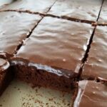 The BEST Chocolate Sheet Cake Copie