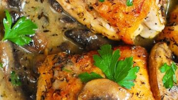 Three Herb Chicken and Mushrooms Copie