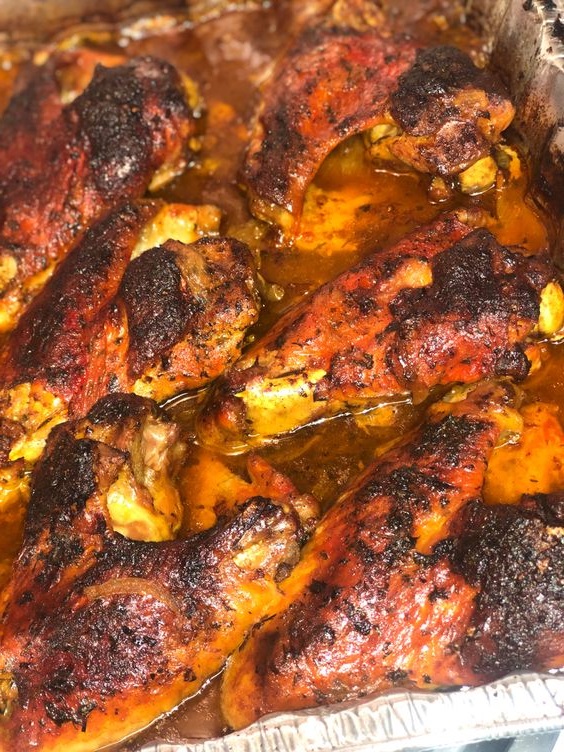 Turkey Wings Baked Copie