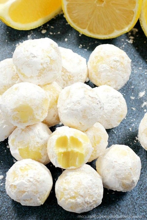 White Chocolate Lemon Truffles Copie