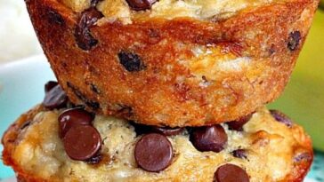 Banana Chocolate Chip Coconut Muffins Copie