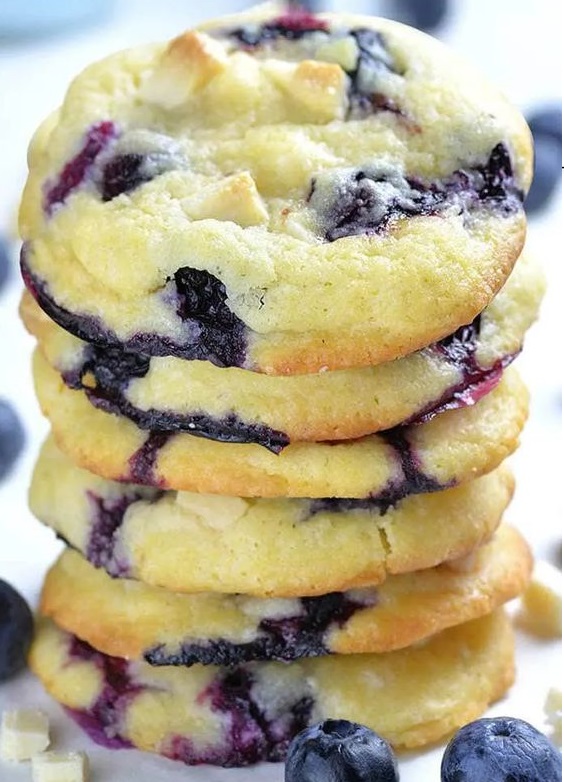 Best Ever Blueberry Cookies Copie