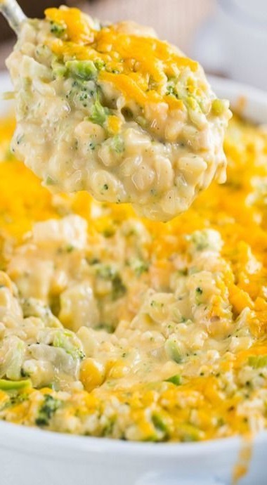 Broccoli Rice Casserole Copie