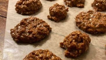 CHOCOLATE PEANUT BUTTER NO BAKE COOKIES Copie