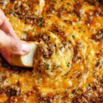 Cheesy Ground Beef Dip Recipe Copie
