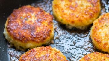Cheesy Mashed Potato Pancakes Recipe Copie