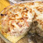 Chicken Carbonara Spaghetti Pie Copie