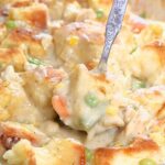 Chicken Pot Pie Casserole with Biscuits 9 Chicken Pot Pie Casserole with Biscuits Copie