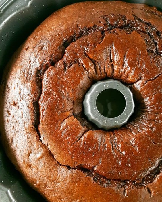 Chocolate Pudding Sour Cream Bundt Cake Copie