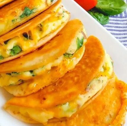 Grilled Potato Spinach Quesadillas Copie