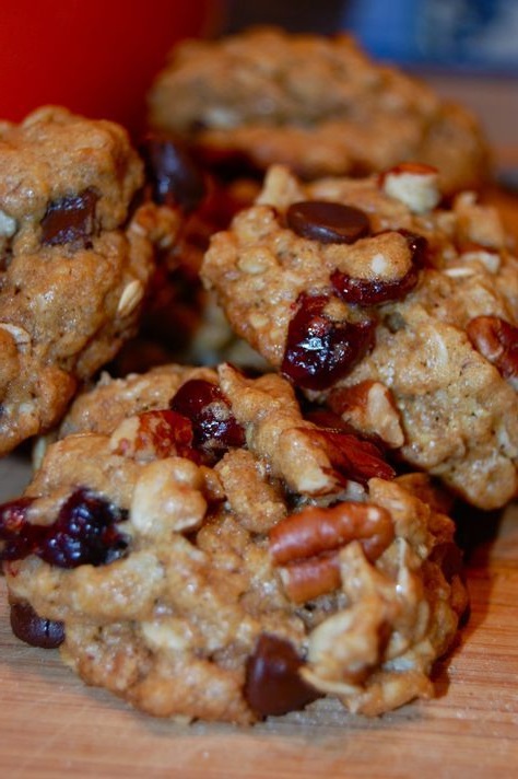 Oatmeal Cranberry Pecan Cookies Copie