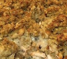 Rotisserie Chicken and Stuffing Casserole Copie