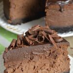 Triple Chocolate Cheesecake with Oreo Crust 8 Triple Chocolate Cheesecake with Oreo Crust Copie