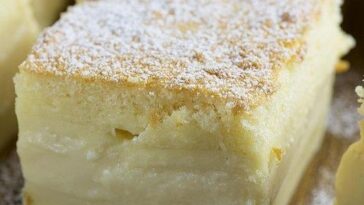 Vanilla Magic Custard Cake Copie