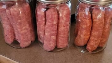 Homemade Canned Sausage Links